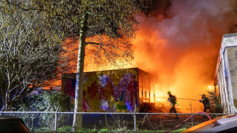 Opnieuw brand in Haarlems buurtcentrum, politie denkt aan opzet