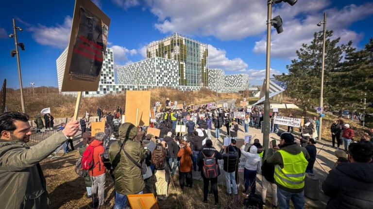 Opstootje bij demonstratie in Den Haag tegen geweld in Syrië