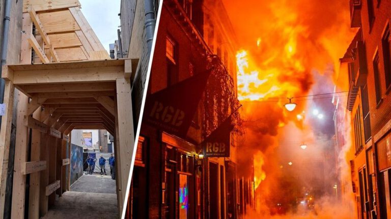 Tunnel maakt heropening restaurants Arnhem na brand mogelijk