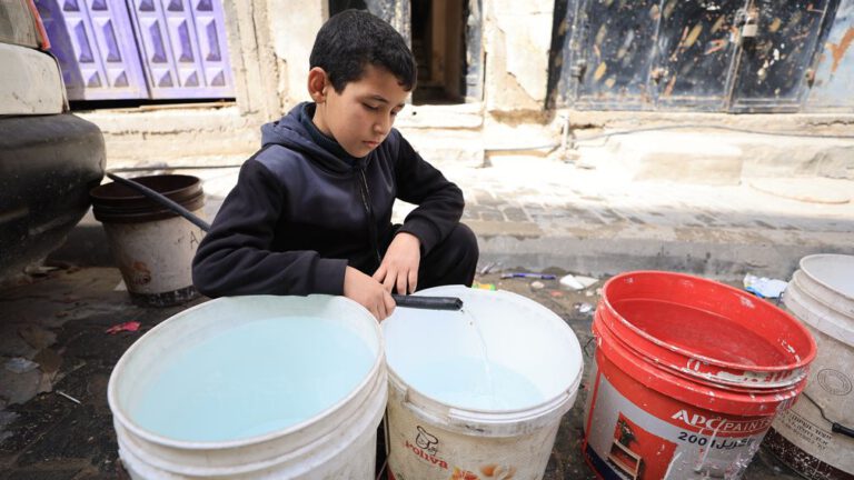 Watercrisis in Noord-Gaza: 'Mensen dromen hier inmiddels over water'