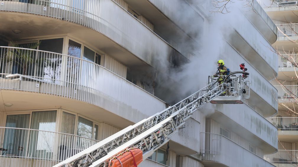 Woontorens ontruimd na brand in Heemstede