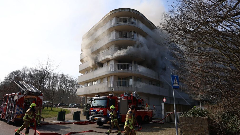 Drugslab gevonden na brand in wooncomplex Heemstede