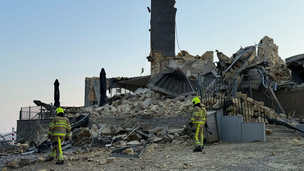 Wilhelminatoren ingestort in Valkenburg, oorzaak onbekend