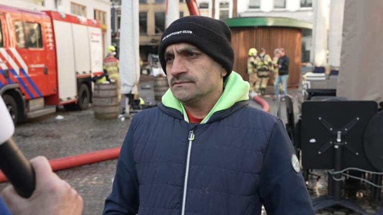 Getuige brand Arnhem: 'Ik zag het vuur en ben weggerend'