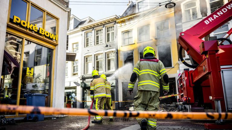 Geen vermisten bij brand in Arnhem, politie kan panden nog niet in